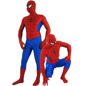Red and Blue Spiderman Suit